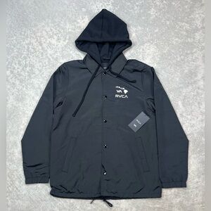 RVCA ISLAND HEX COACHES HOODED JACKET